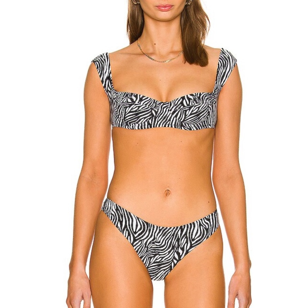 Tropic of C Zebra print bikini